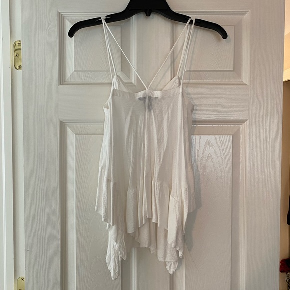 H&M White Boho Tank Top NWOT - Picture 5 of 6